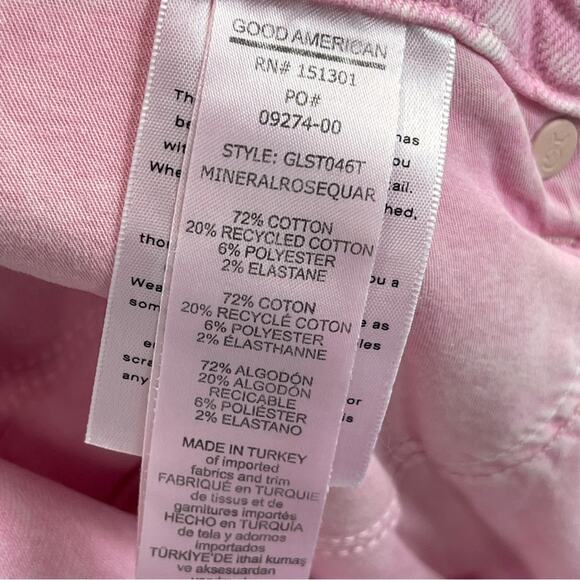 Good Legs Straight Jeans Mineral Rose Quartz001Good American - Picture 7 of 12